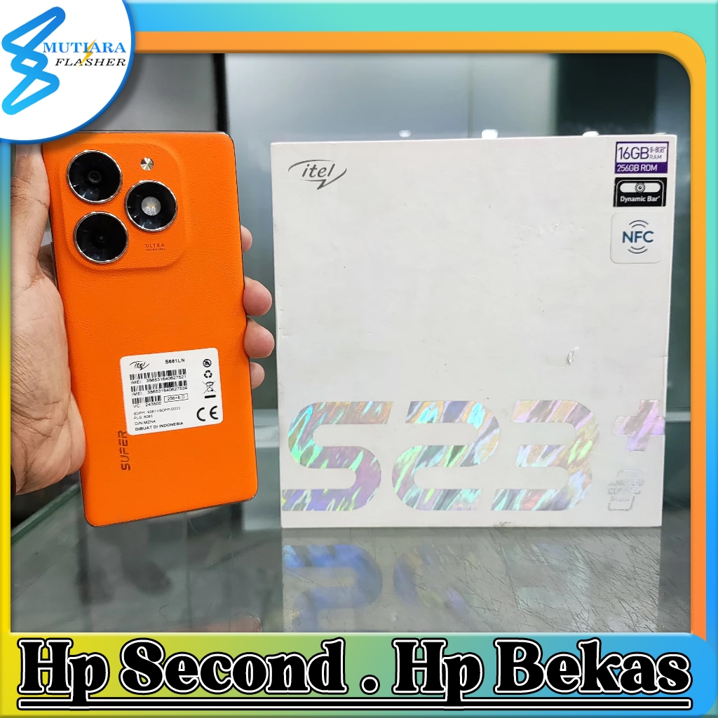 iTel S23 Plus Ram 8 Rom 256GB Bekas Original Flasher Store