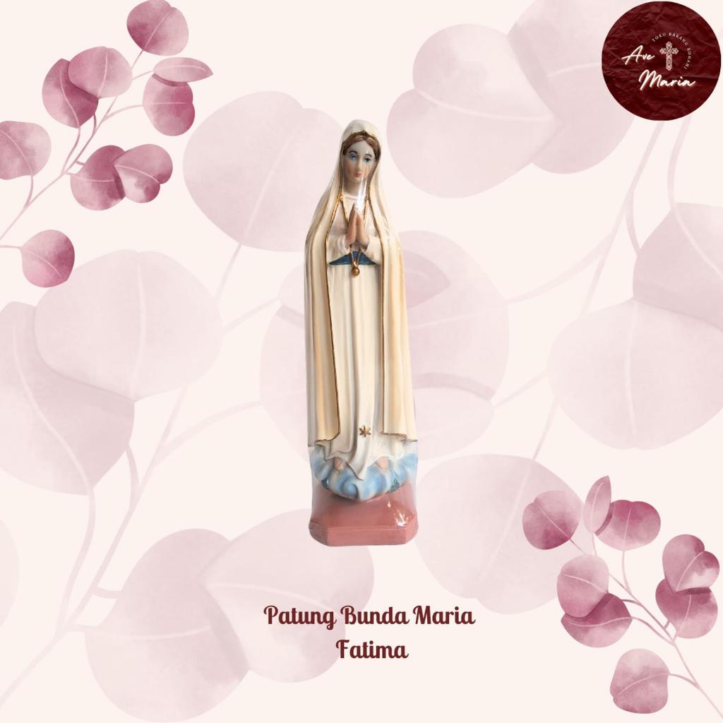 Patung Bunda Maria Fatima 21 cm