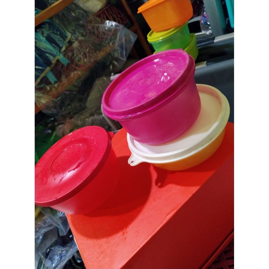 bowl kecil ORI Tupperware second (3pcs)
