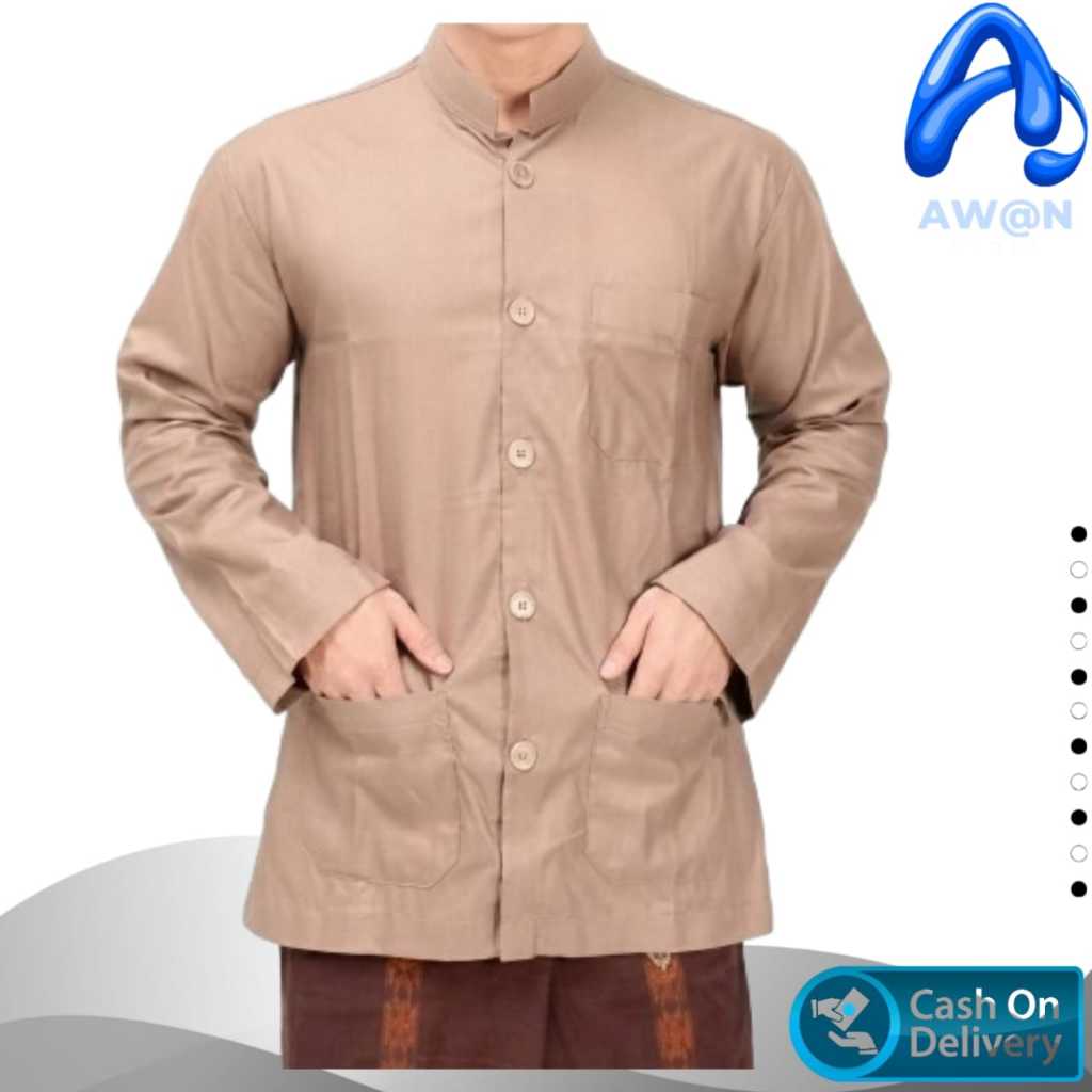 BAJU KOKO HAIBAH DEWASA LENGAN PANJANG MERK ANNUR MODEL AMMU