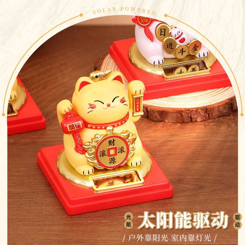 Pajangan Dashboard Mobil/Hiasan Dashboard Mobil Kucing Kepala Goyang