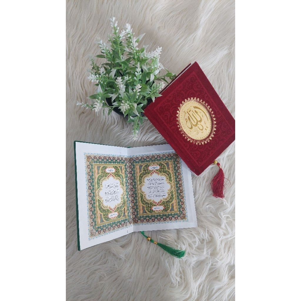 BUKU YASIN HARD COVER BLUDRU 192 HAL+FOTO ARTPAPER + SISIPAN