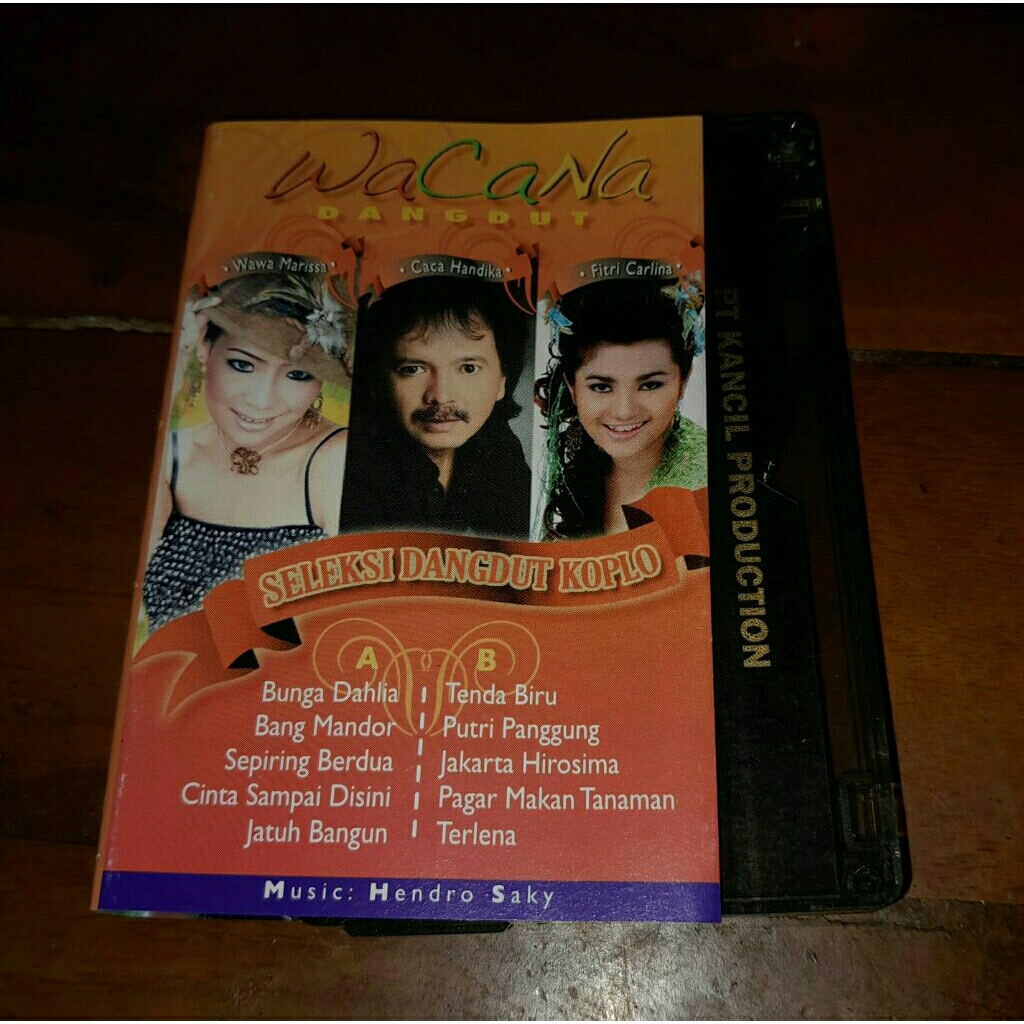 Kaset pita Wacana Dangdut Caca Handika