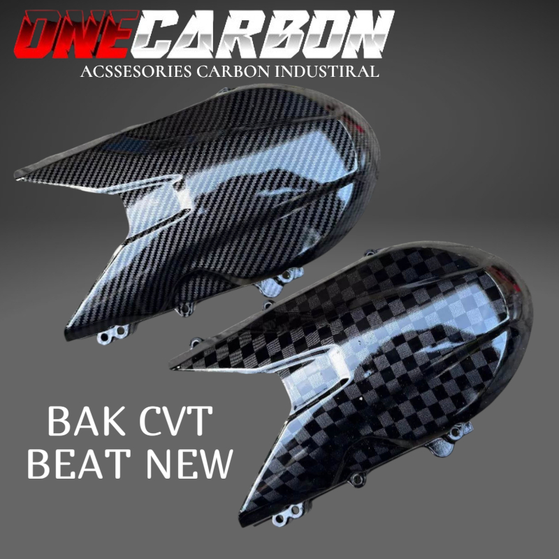 BAK CVT BEAT NEW SCOOPY NEW GENIO 2020-2024 GEN 1 VARIASI CARBON BAK CVT BEAT NEW CARBON ONECARBON
