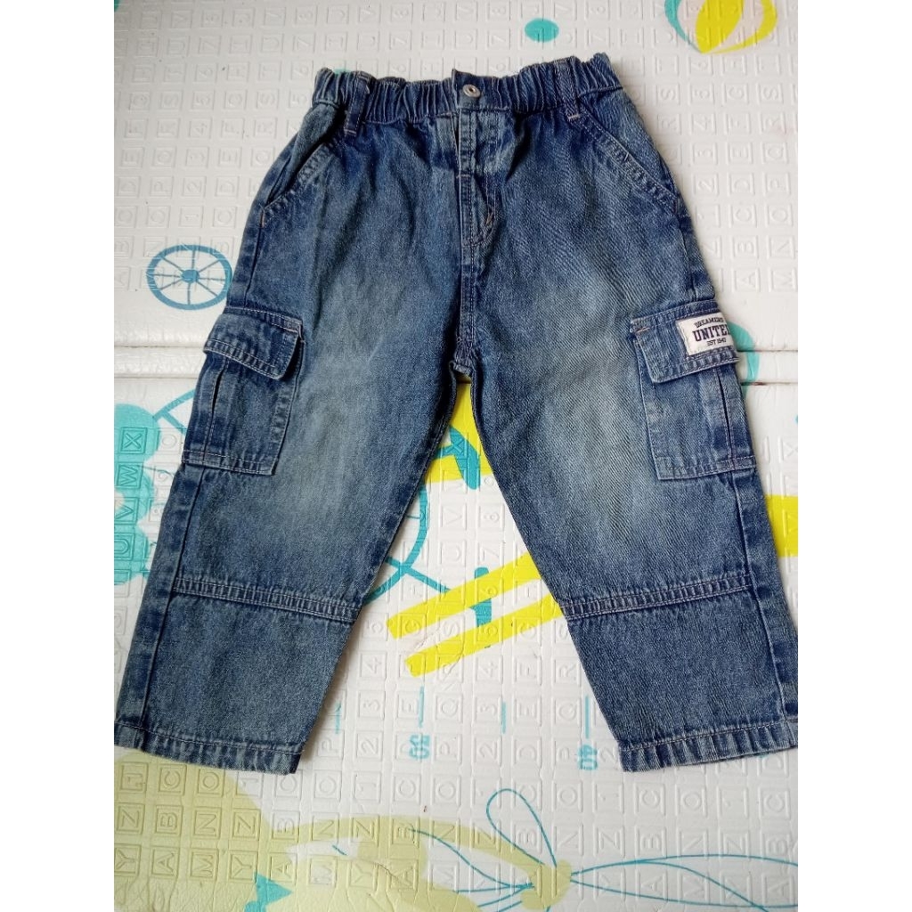 New Celana Jins Anak Little M / Celana Jins Baby Little M / Celana Jins Panjang Little M / Celana Br