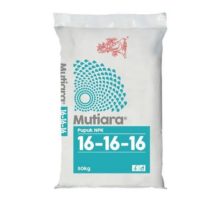 Pupuk NPK Mutiara 50 KG - Larut dengan Cepat, Keseimbangan Unsur Hara, Tingkatkan Hasil Panen