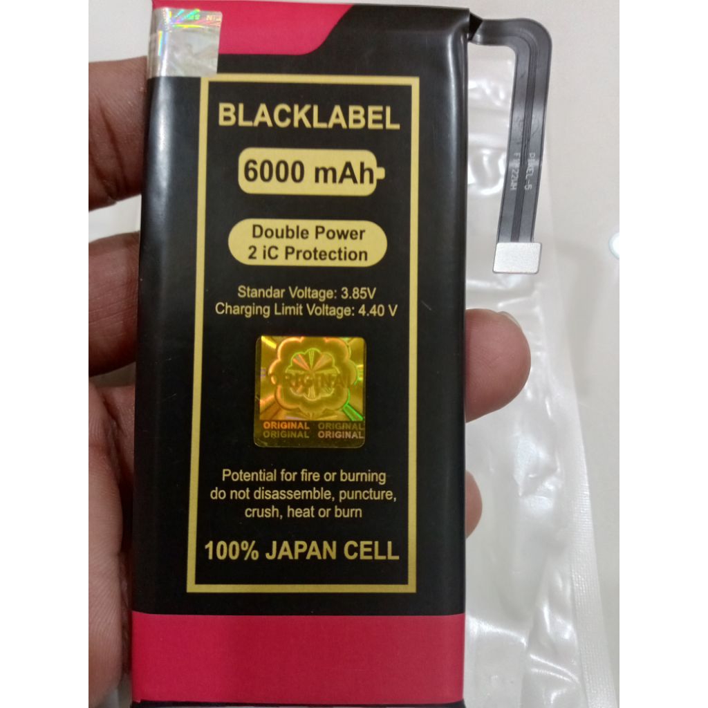 Battery Batre Baterai  LG V50 V50S  BL-T42 BLT42 Double Power 6000mAh 2 IC Protector Batere Batrai H