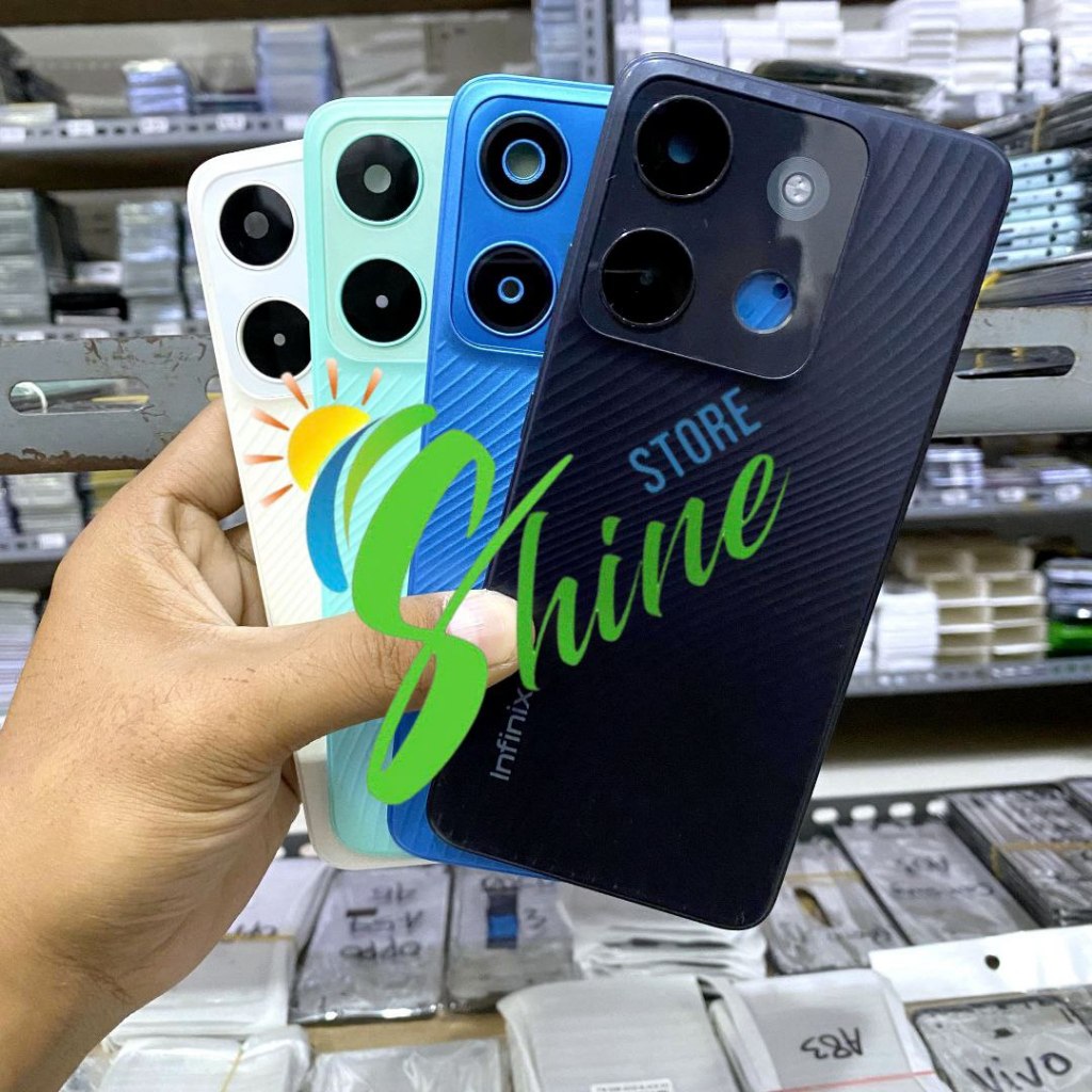 Backdoor Housing HP Infinix Smart 7 X6515 Bekdor Tutup Belakang Kesing + Tombol