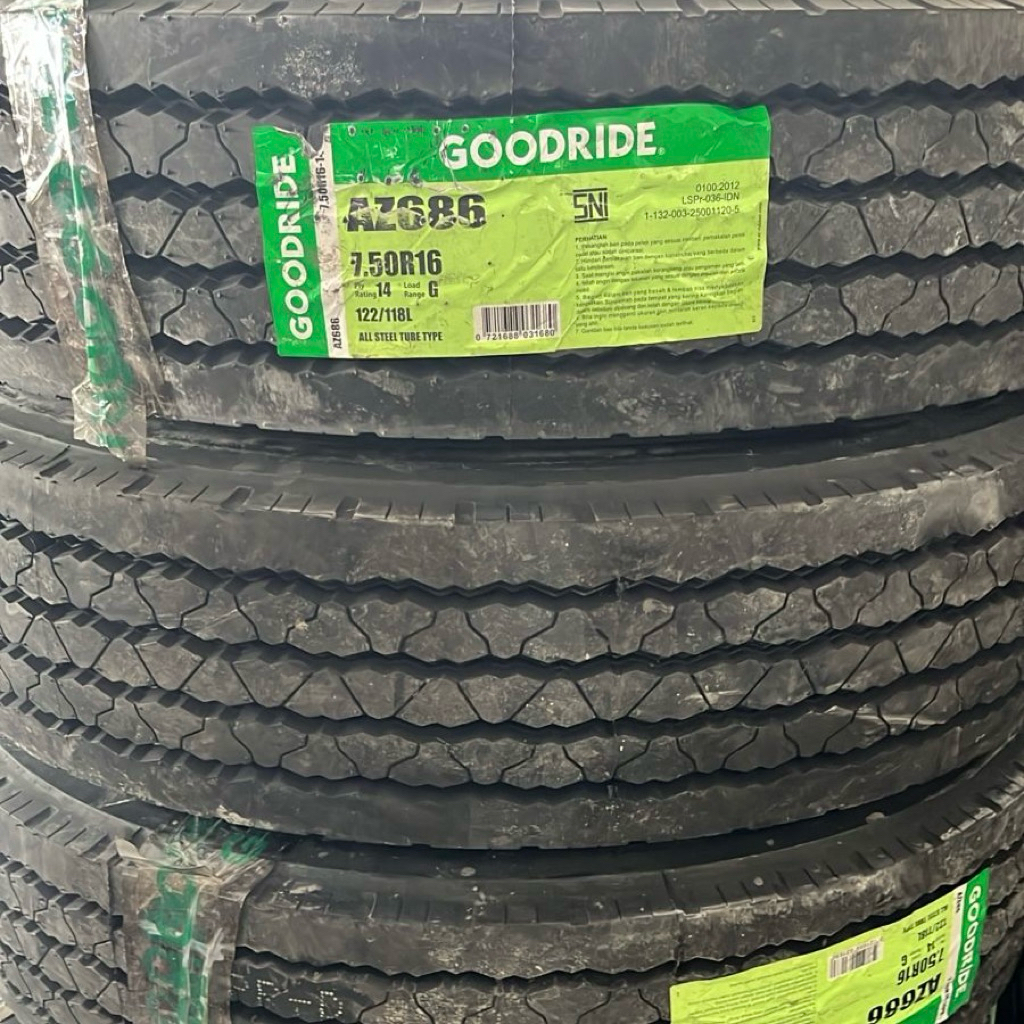 BAN TRUK KAWAT GOODRIDE 750-16 AZ686 14PR