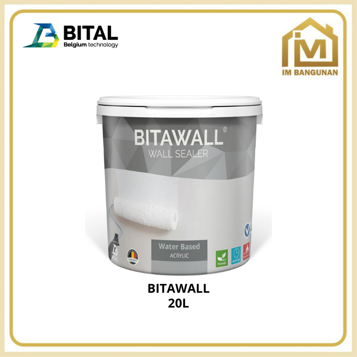 Cat dasar tembok - Bitawall Interior Eksterior 20 Liter