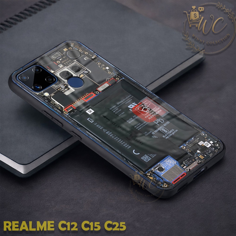 SOFTCASE REALME C1 C2 C3 C11 C12 C21Y C25Y C15 C25 C25s [WD52] Casing Realme Narzo 20 30A 50A | Mesi