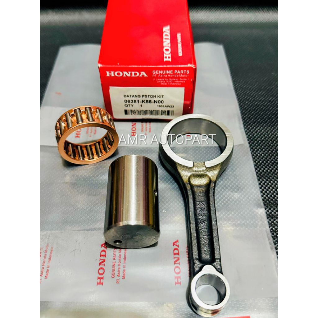 STANG SEHER K56 BATANG PISTON KIT HONDA CB150R Streetfire new (2015-2022) CBR150 K45 NEW LED (2016-2