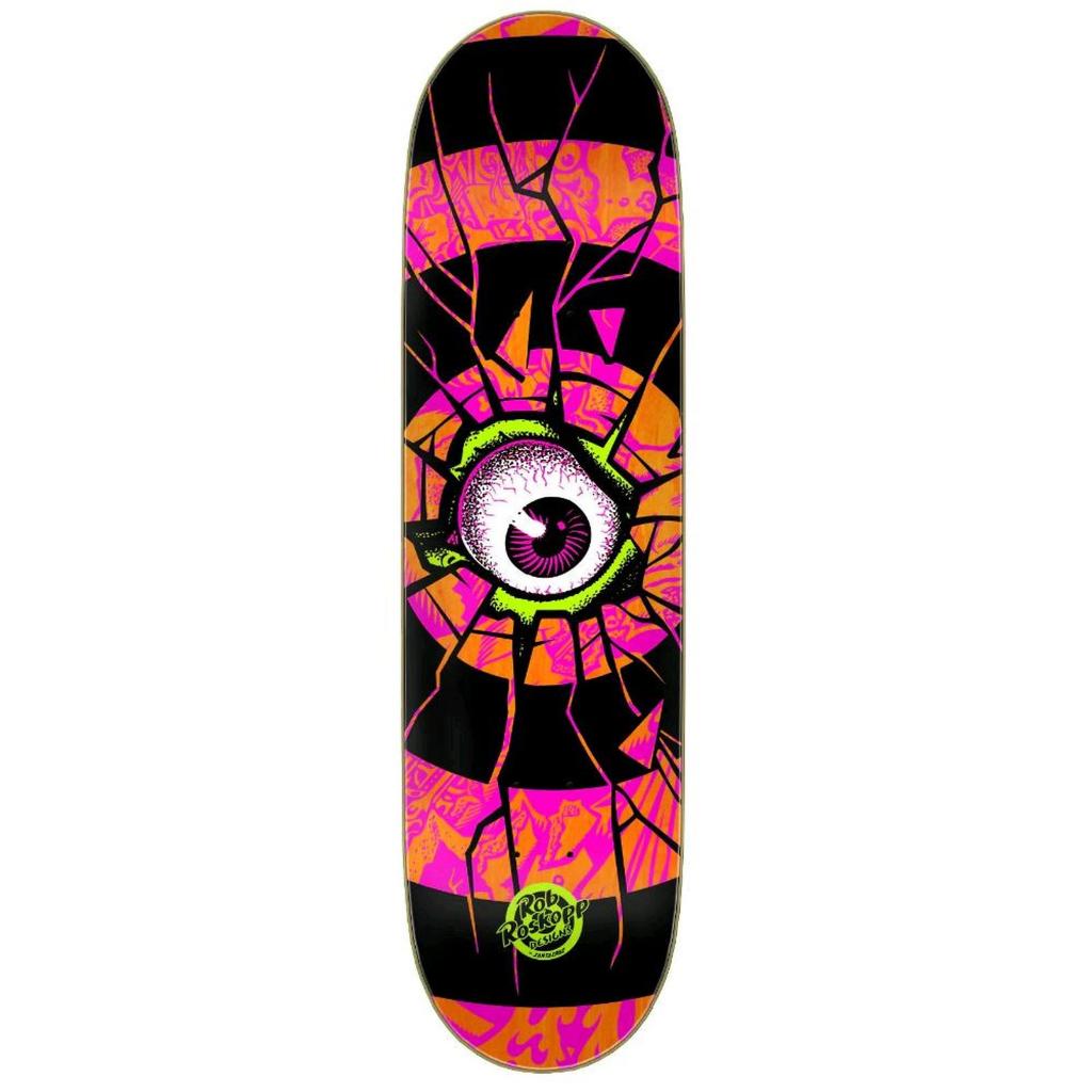 Deck Skateboard  8.5in Santa Cruz Roskopp Dissect
