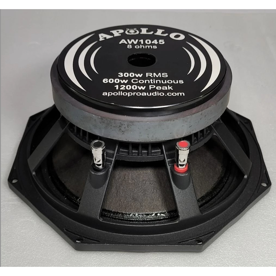 Komponen Speaker / 10 Inch / Apollo AW1045 / VC 2.5 IN / APL AW 1045 / 98dB – RMS 300 Watt