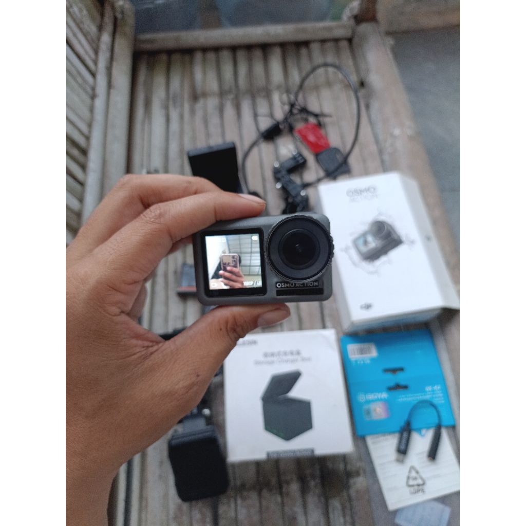 Dji Osmo Action camera second | Paket Motovlog