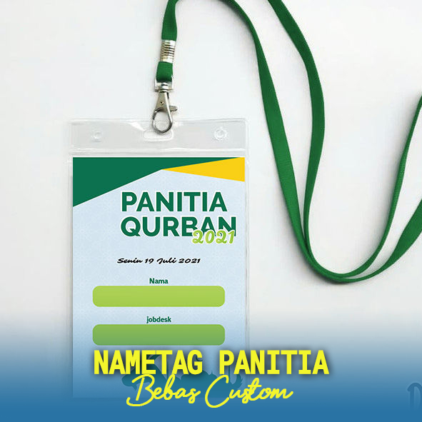 Nametag Panitia, Nametag Organisasi, Nametag Relawan, Nametag Event Organizer