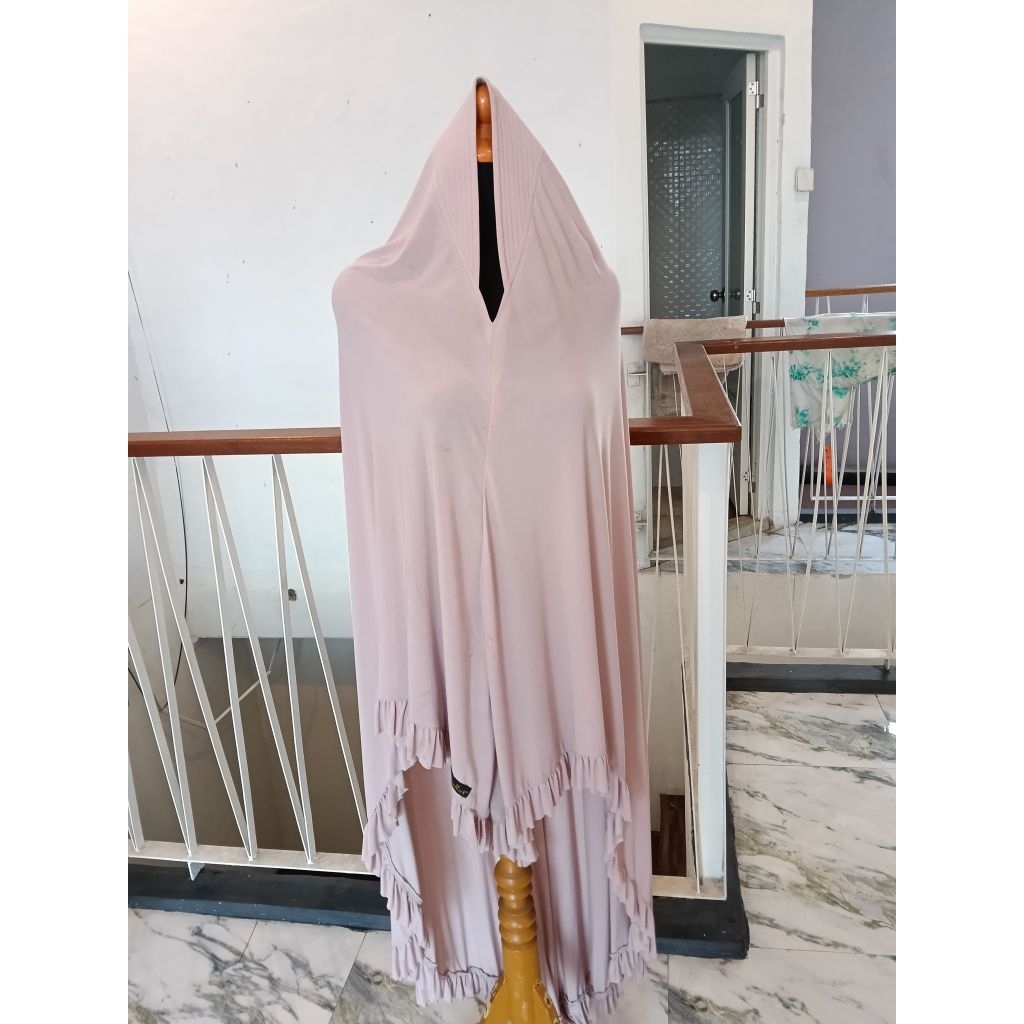 2pc hijab jersey albarizk preloved