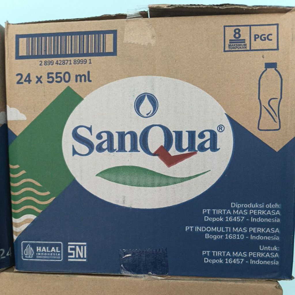 sanqua botol 550ml