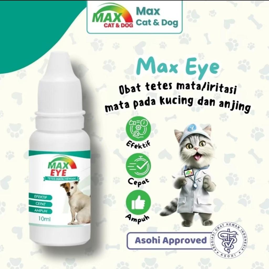 MAX EYE Obat Mata Kucing Anjing Obat iritasi mata kucing anjing INDAH CAT HOUSE