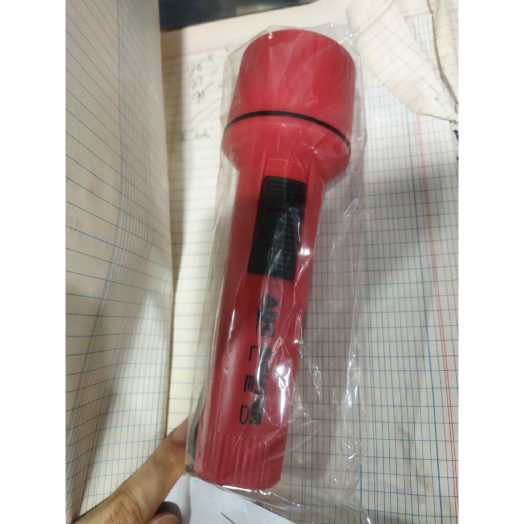 SENTER ABC NYALA PUTIH (BELUM ADA BATERAI)