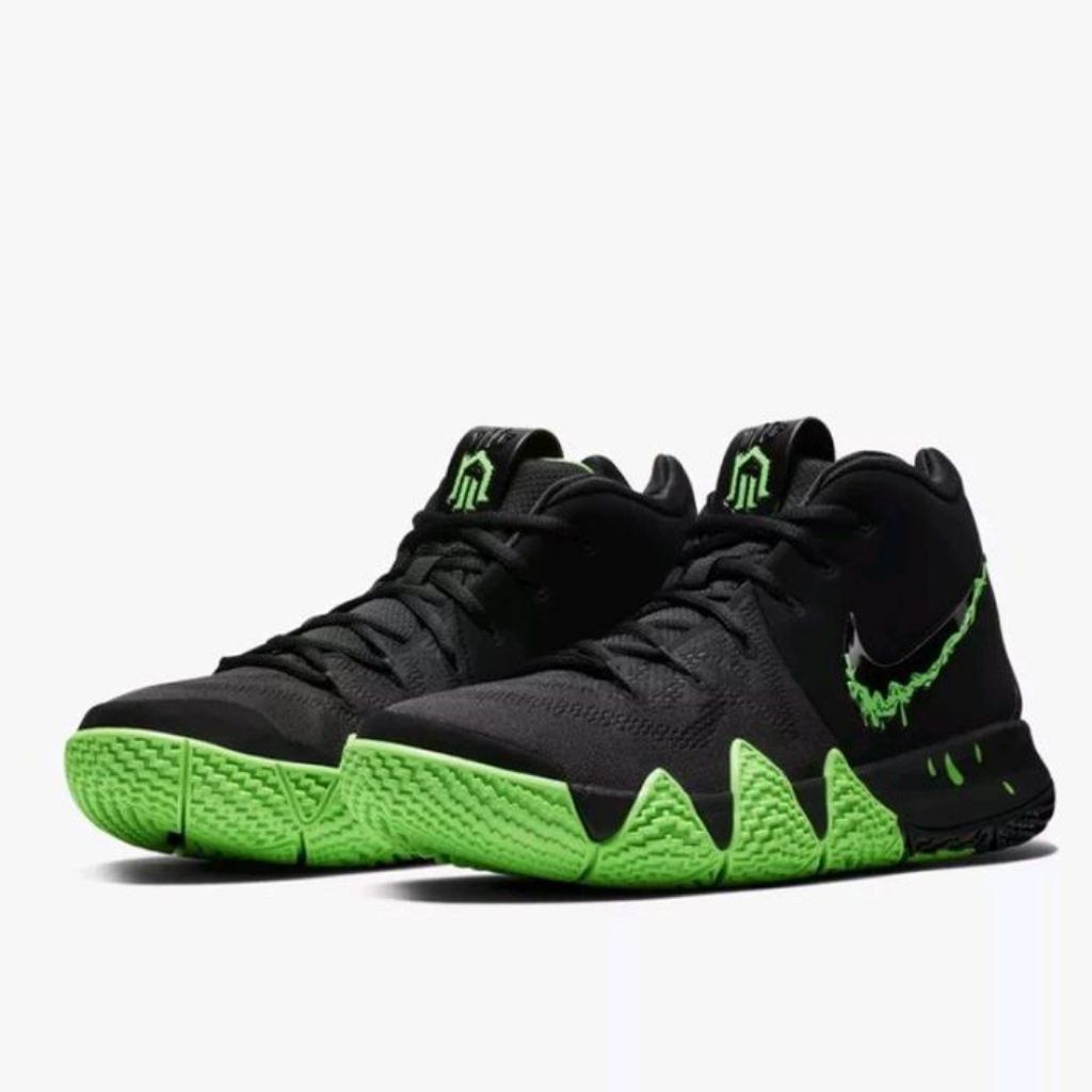 Sepatu Basket Kyrie 4 Black Green