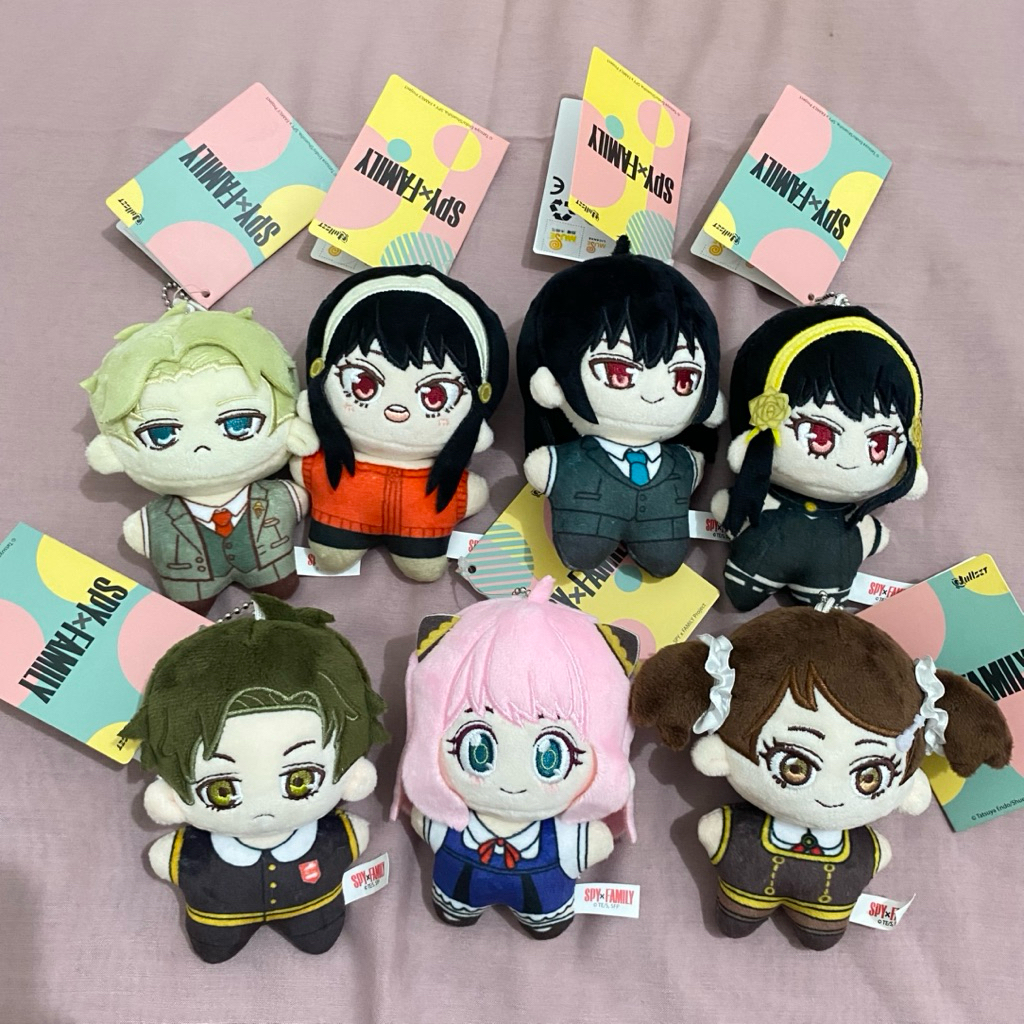 [original] SPY X FAMILY STARFISH SHAPE DOLL BALLCHAIN plushie chibigurumi Anya damian desmond loid f