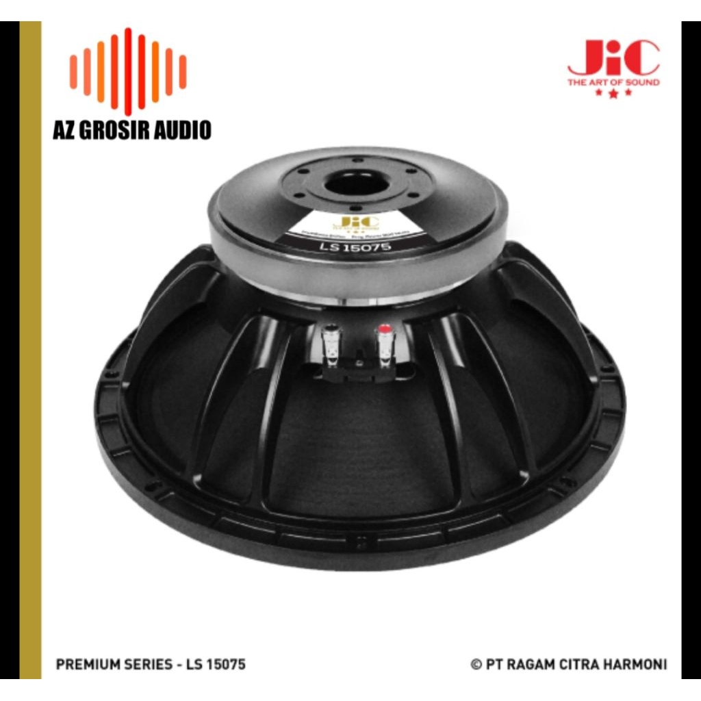 Speaker 15 inch jic ls 15075 speaker jic 15 inch ls15075