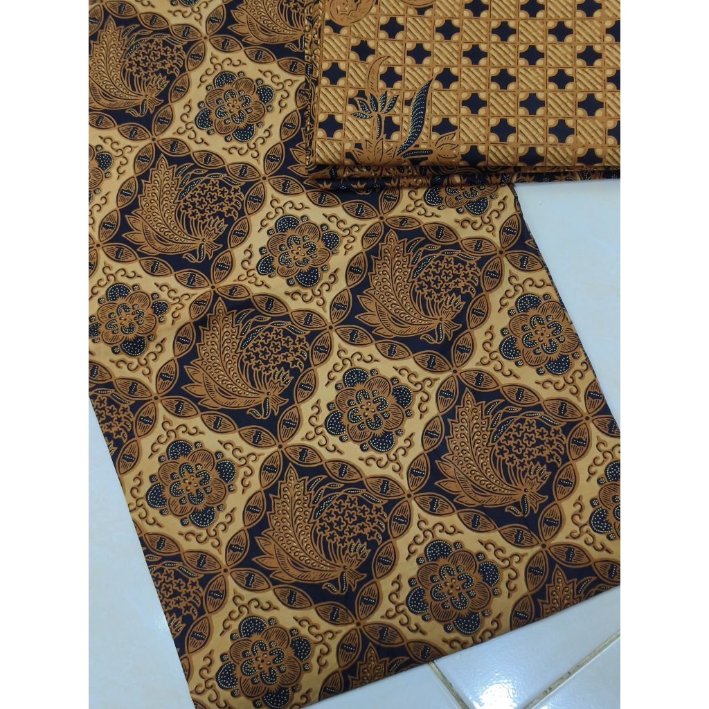 KAIN JARIK BATIK SOGAN SOLO MOTIF CEPLOK GUSTI PUTRI