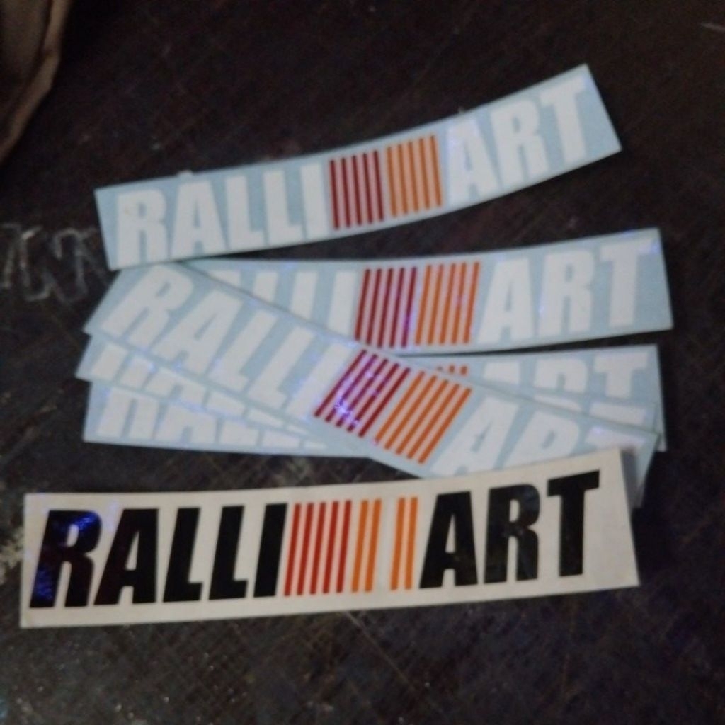 Sticker stiker rally art