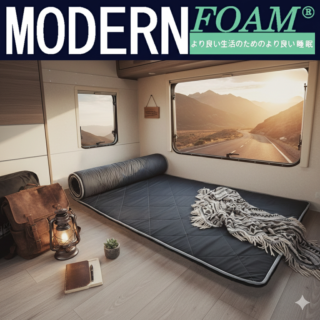 Kasur Lipat / Matras Lantai / Kasur Travel / Kasur Busa Piknik / Kasur Gulung Portable Modern Foam -