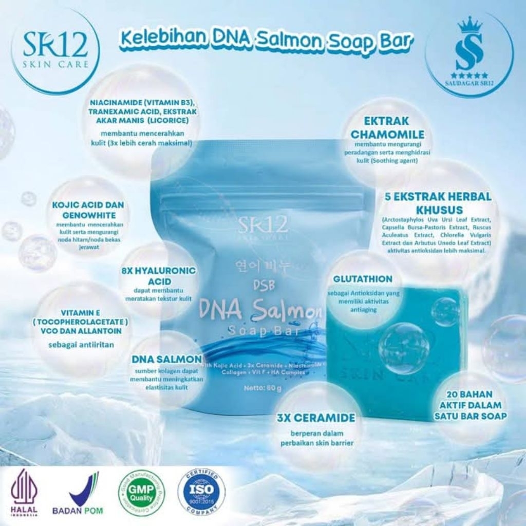 Dna Salmon Soap Bar