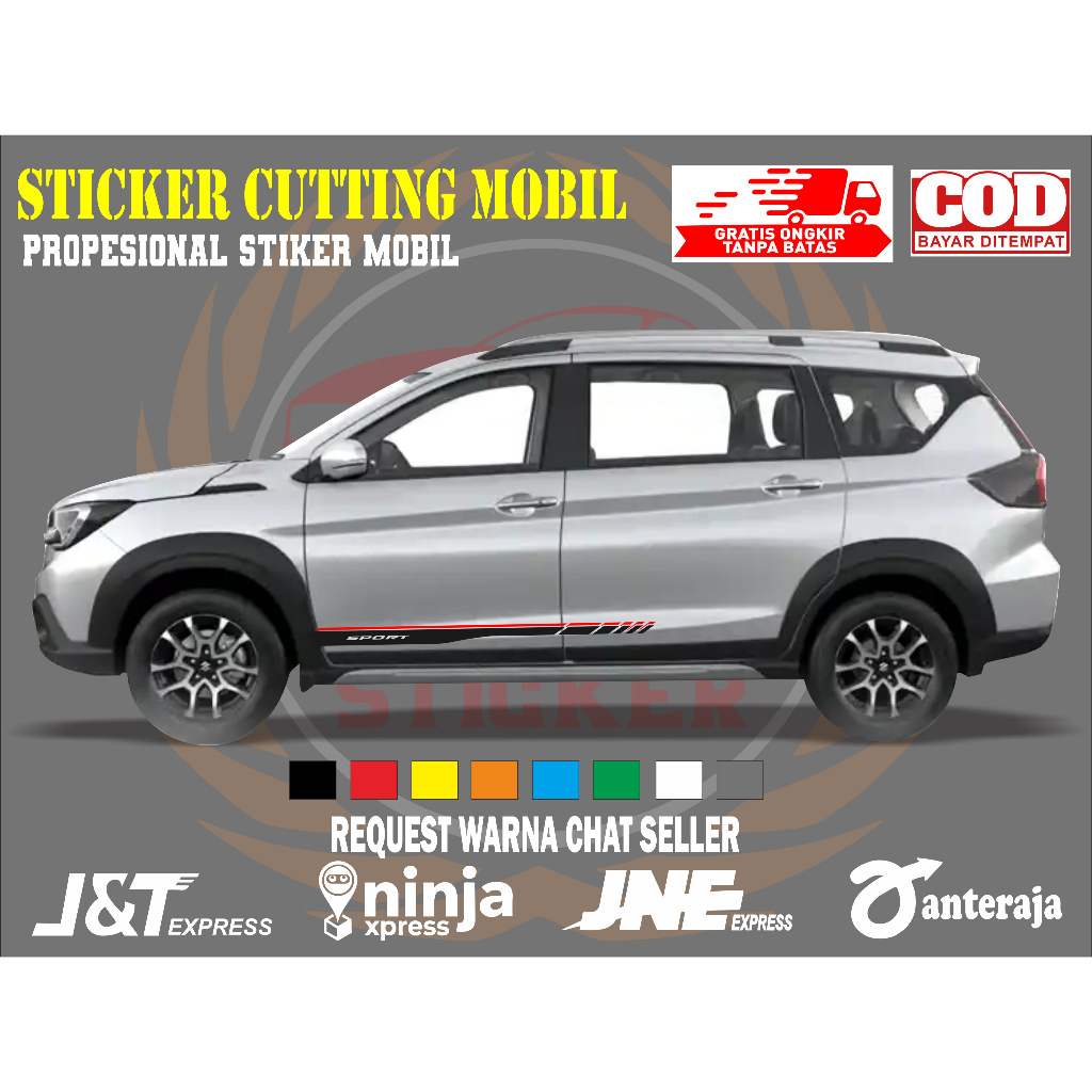 sticker mobil xl7 hybrid stiker mobil suzuki xl 7 hybrid stiker mobil xl7 keren stiker variasi mobil