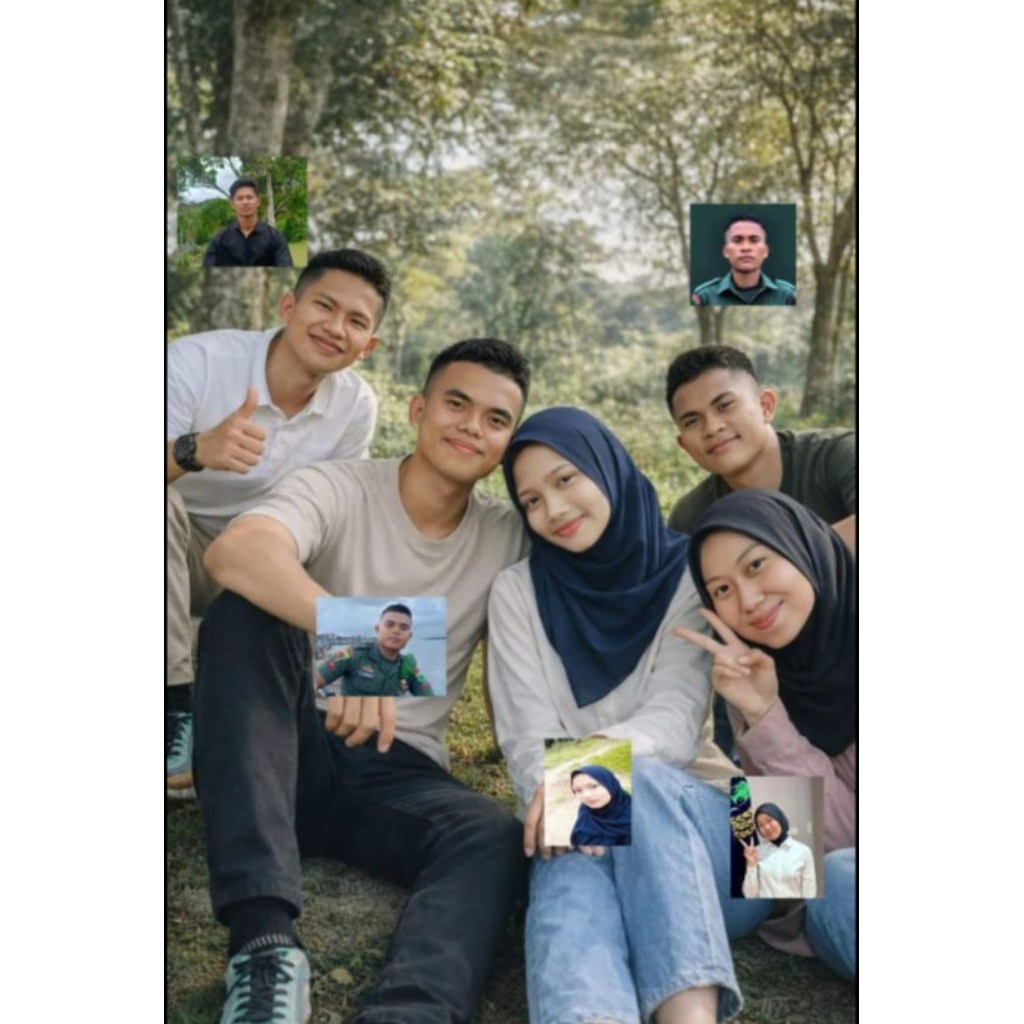 Edit Foto Teman | Edit Foto Keluarga