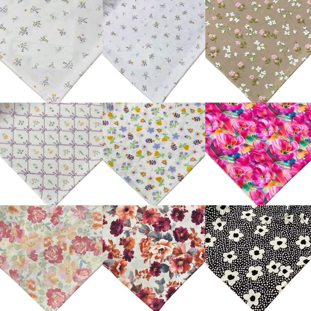 Katun rayon Katun rayon premium Rayon Viscose Rayon Viscose Premium Bahan Daster Bahan Piyama Bahan 