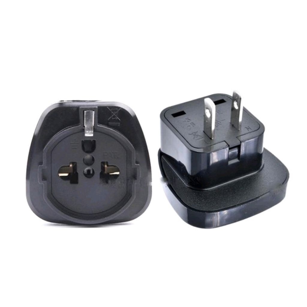STOP KONTAK COLOKAN LISTRIK ADAPTER USA TIPE A JEPANG AMERIKA THAILAND TAIWAN KANADA - COLOKAN LISTR