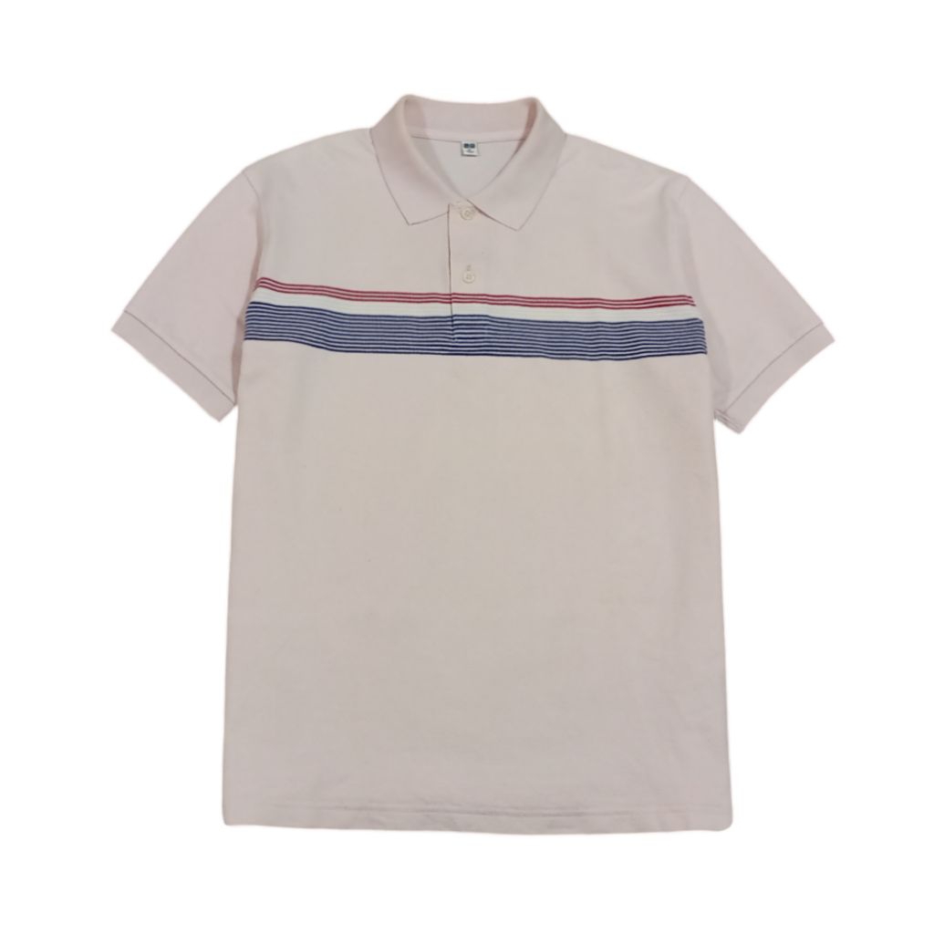 KAOS KERAH POLO SHIRT UNIQLO SECOND SIZE XL