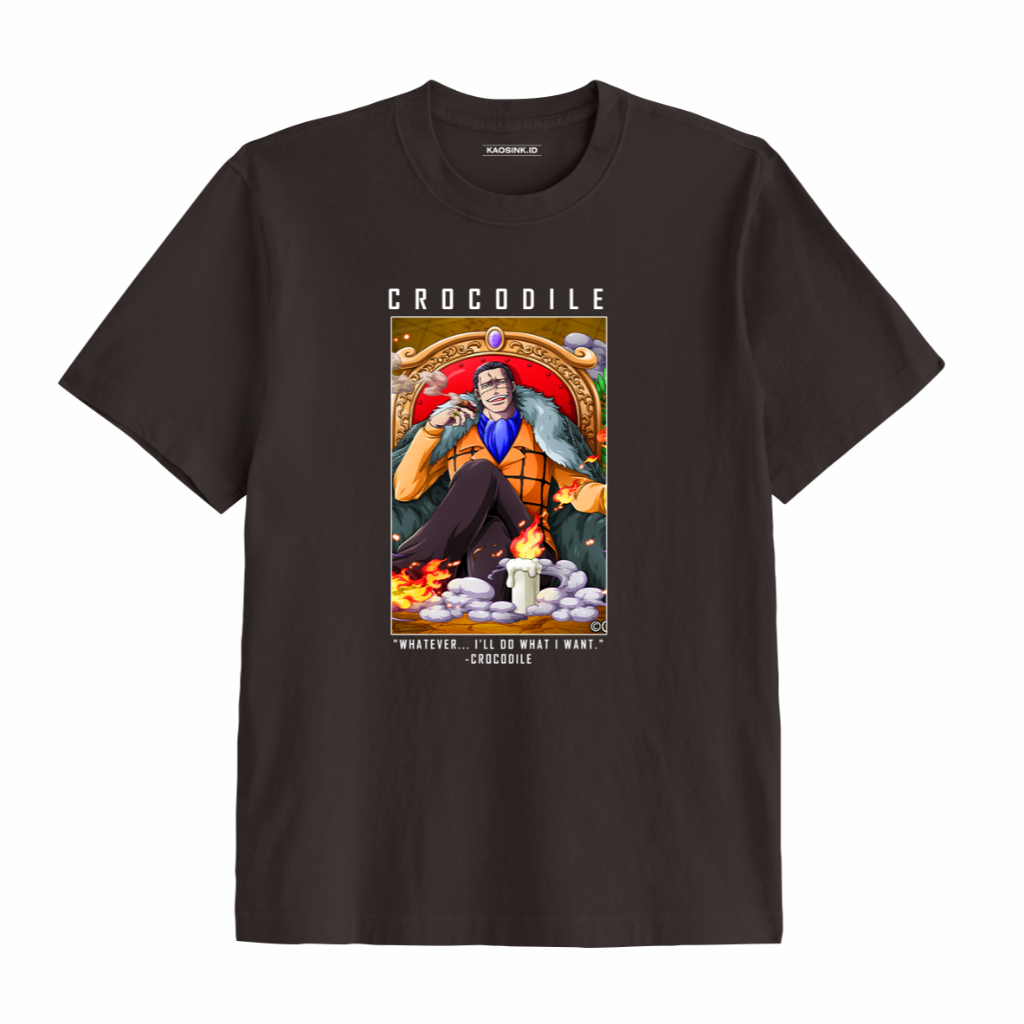 Kaosink T-Shirt Reguler Cotton Combad 24s Anime One Piece Monkey D Luffy 7