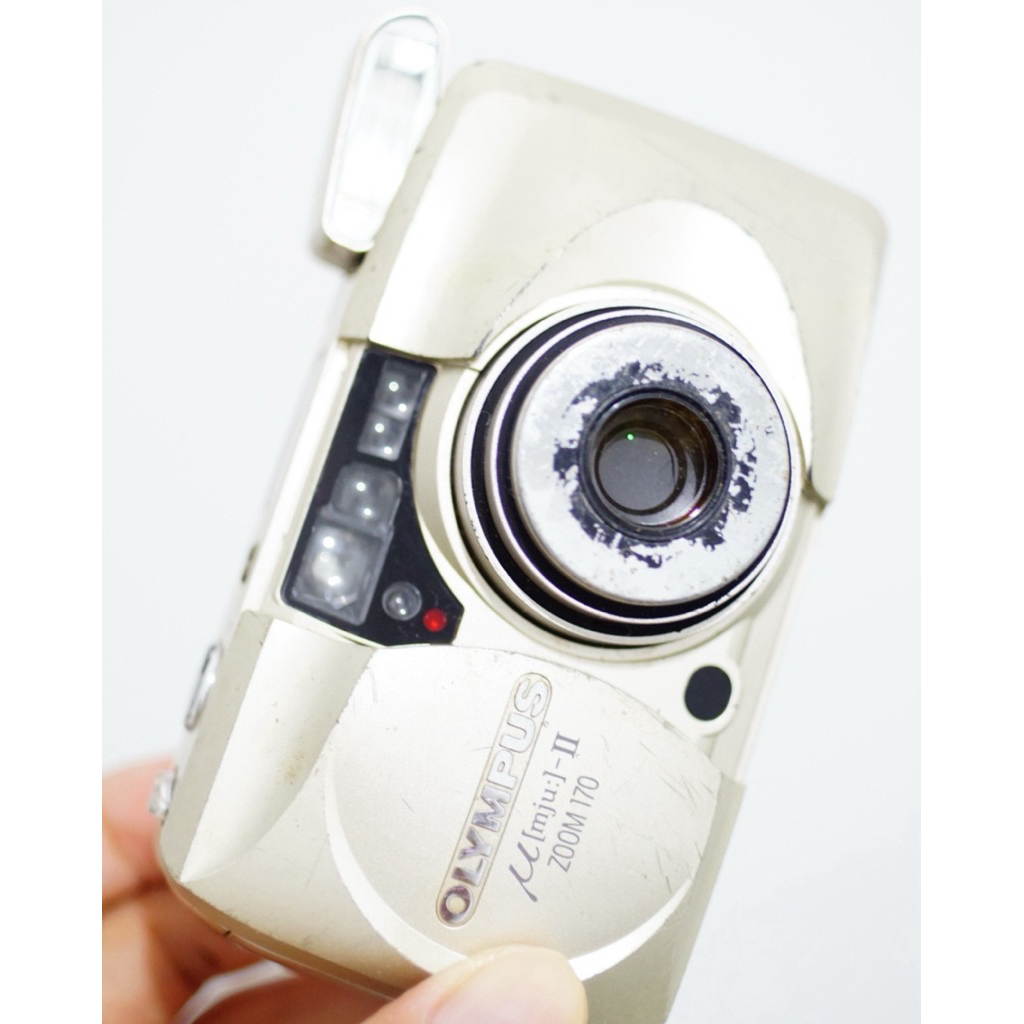 Olympus MjuII Zoom 170 Auto 35mm Analog Film Camera