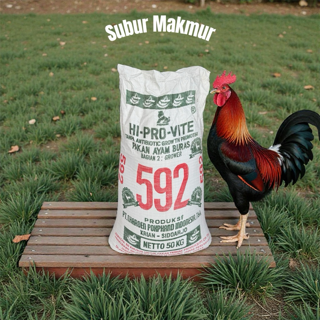 PAKAN AYAM BANGKOK / PUR 592 AYAM BANGKOK / AYAM HOBI DEWASA