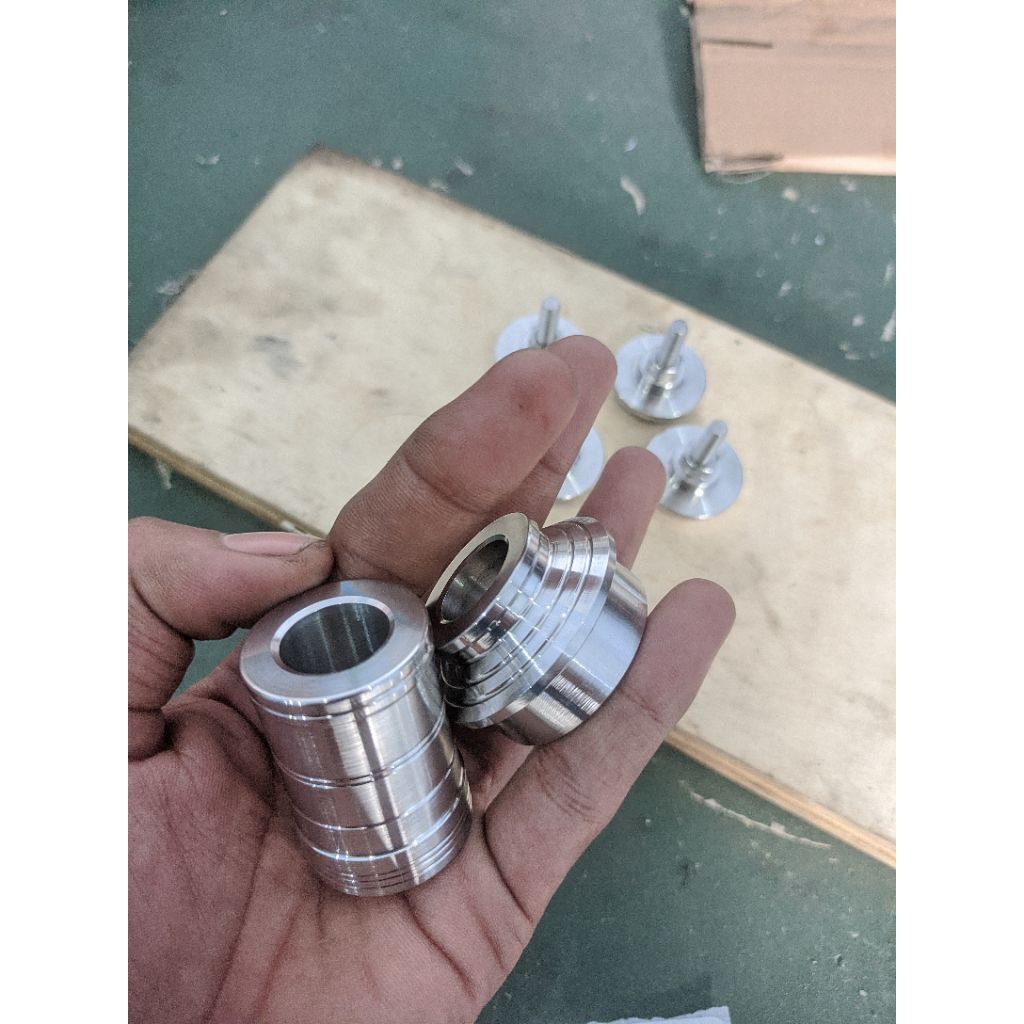 Boshing tromol belakang Supra dd pnp arm Ninja bahan Stainless