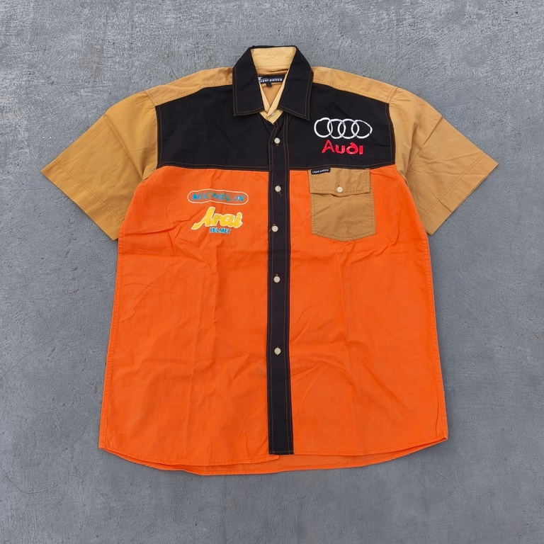 Kemeja Murah Kemeja Second Kemeja Vintage Kemeja Workshirt Kemeja Racing Kemeja Audi
