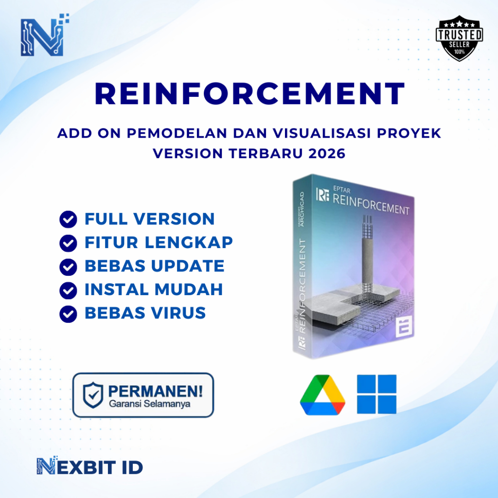 EPTAR Reinforcement 2026 Full Version Original Lifetime + Software Struktur Beton SketchUp (WIN)