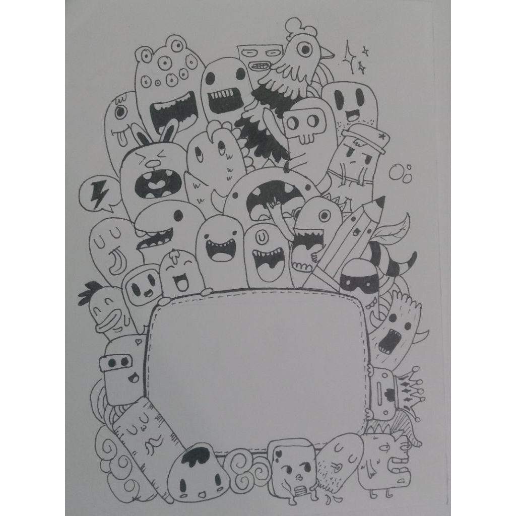 DOODLE ART NAMA | manual | digital