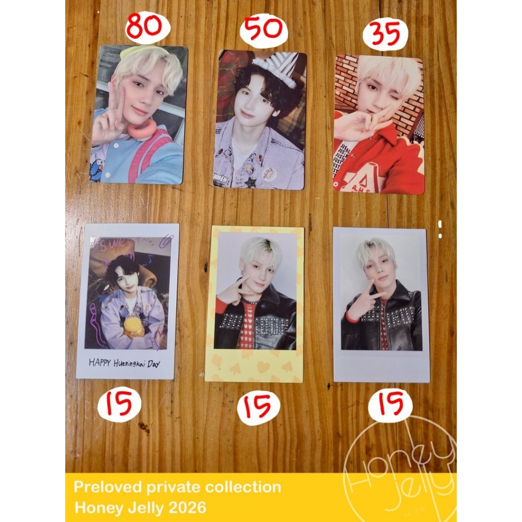 TXT Photocard Hueningkai