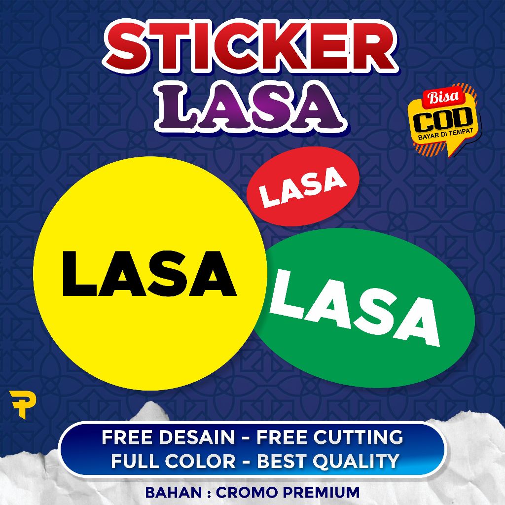 Stiker Lasa | STIKER LOGO LASA | STIKER LABEL