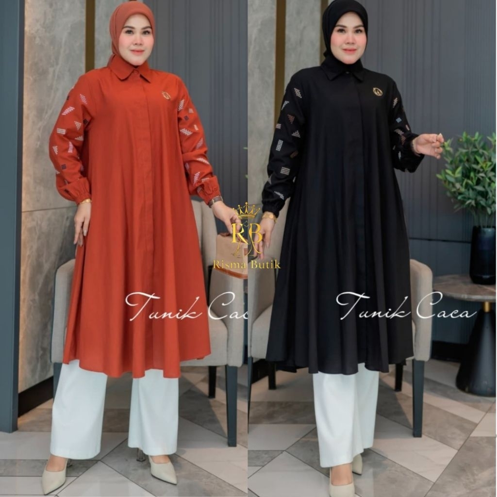 Tunik Winody Tunik Caca Wanita Busui Casual Kerja
