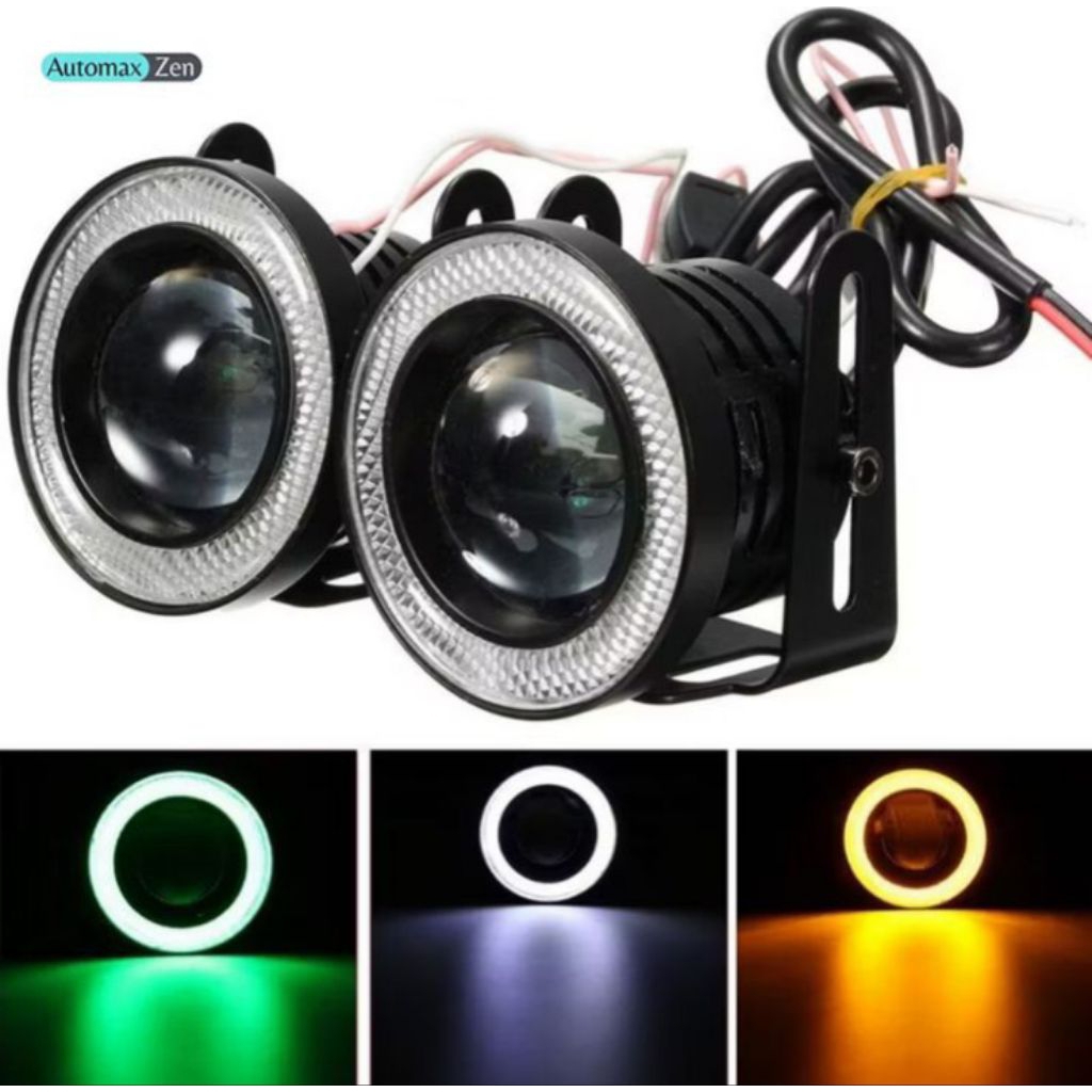 Lampu Kabut Foglamp Mobil 89mm angel eyes/ ALL Nissan Grand Livina/Nissan Juke/Nissan Evalia / DLL