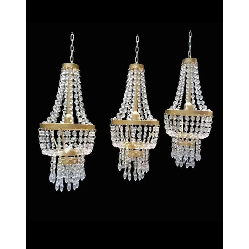 lampu gantung kristal,lampu hias pelaminan,lampu gantung kristal akrilik, lampu kristal dekorasi