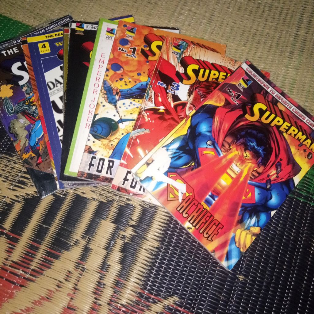 Superman/komik marvel, PMK, colour, #indonesia