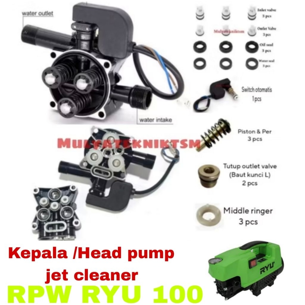Kepala jet cleaner RPW RYU 100